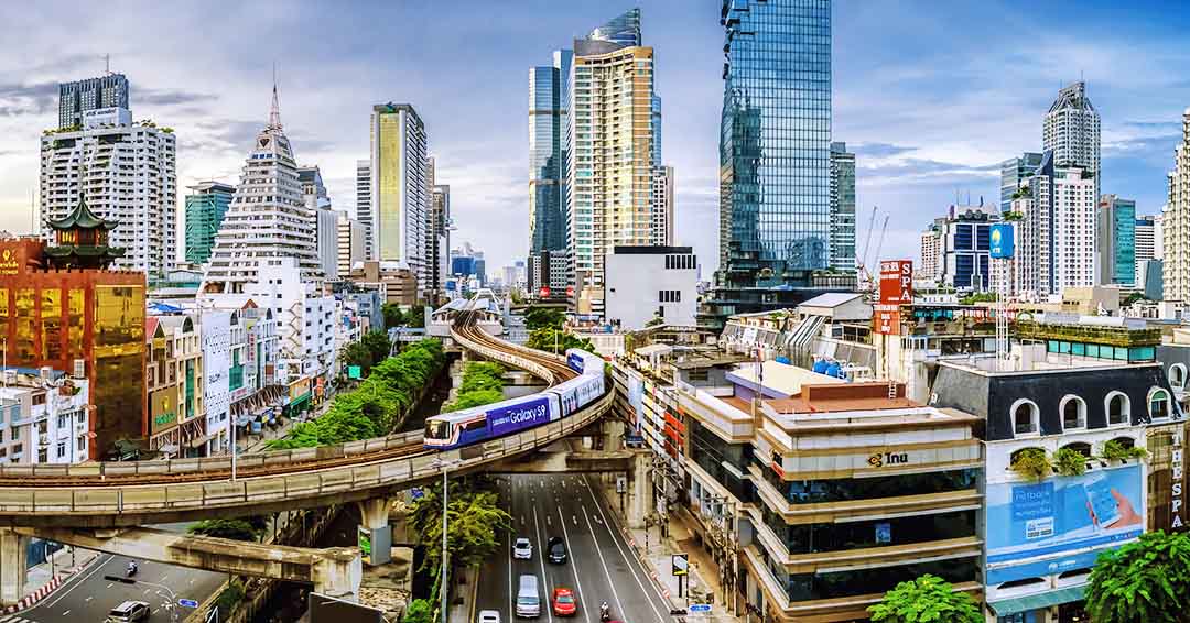 thailand, bangkok view